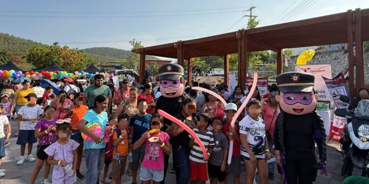 Celebra Guardia Estatal de Género a niñez en Ciudad Victoria, Reynosa y Nuevo Laredo