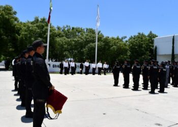 Entrega SSPT constancias a personal egresado del 20° bloque del Curso de Medicina Táctica Policial