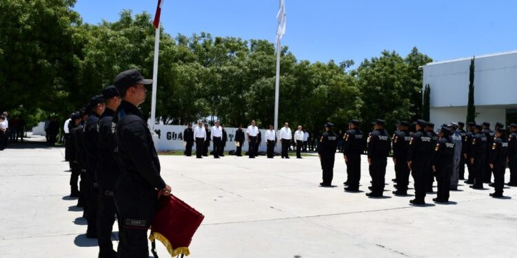 Entrega SSPT constancias a personal egresado del 20° bloque del Curso de Medicina Táctica Policial