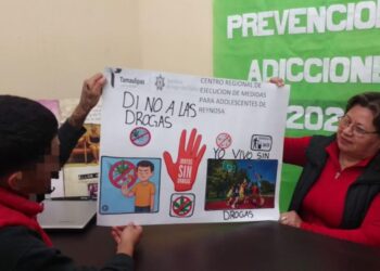 Implementa DEMA “Jornada de Prevención de Adicciones” con adolescentes y padres de familia en Reynosa