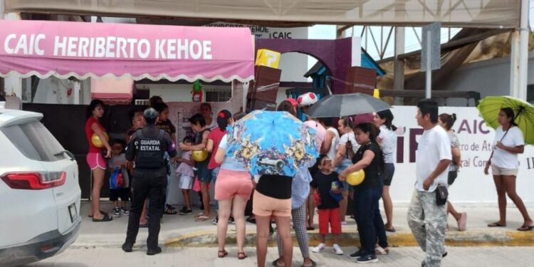 Guardia Estatal de Género mantiene proximidad y vigilancia en planteles del sur de la entidad