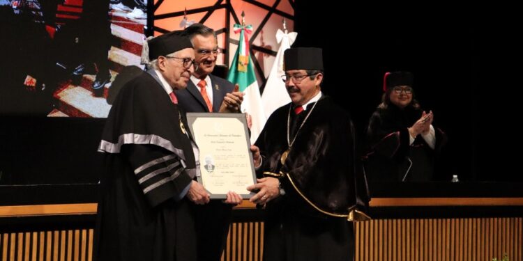 Confiere la UAT Doctorado Honoris Causa al secretario de Salud federal David Kershenobich