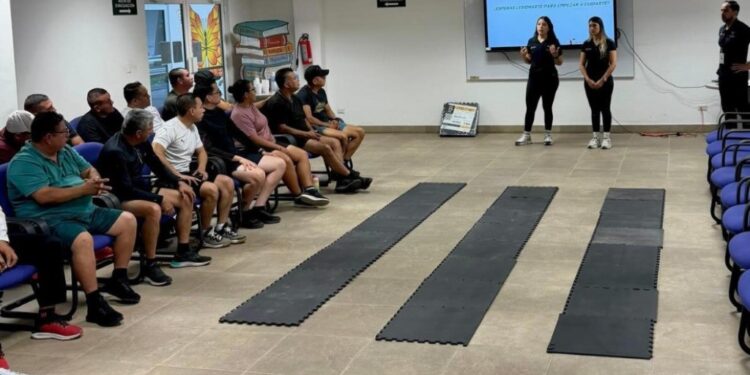 Implementa SST programa de Estilo de Vida Saludable a personal de Guardia Estatal  
