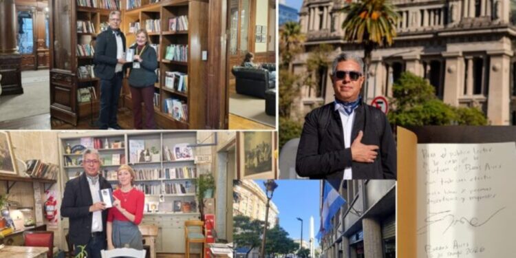 CRÓNICA: Presume Argentina poemario del periodista tamaulipeco Enrique Jonguitud