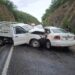 Choque múltiple deja un muerto y 10 heridos en carretera Victoria-Monterrey