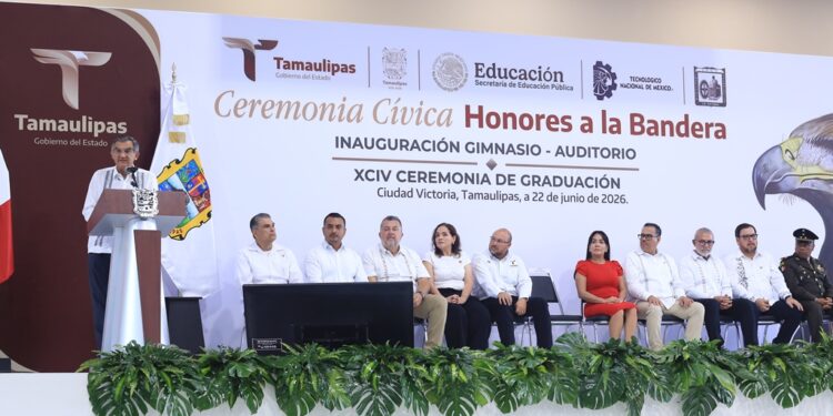 Entrega Américo gimnasio-auditorio al Tec Victoria; inversión fue de 84 mdp
