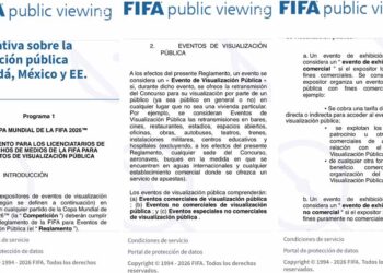 IMPI DESCARTA ACCIONES CONTRA PEQUEÑOS COMERCIOS POR TRANSMISIONES DEL MUNDIAL 2026