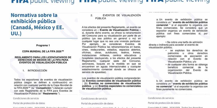IMPI DESCARTA ACCIONES CONTRA PEQUEÑOS COMERCIOS POR TRANSMISIONES DEL MUNDIAL 2026