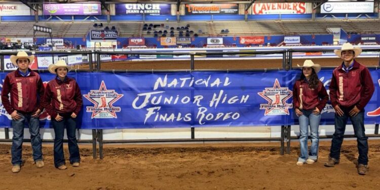 Destaca Tamaulipas en el Nacional Juvenil de Rodeo en Oklahoma