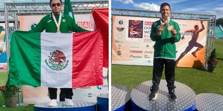 Destacan tamaulipecos en Mundial de Atletismo para atletas con síndrome de Down