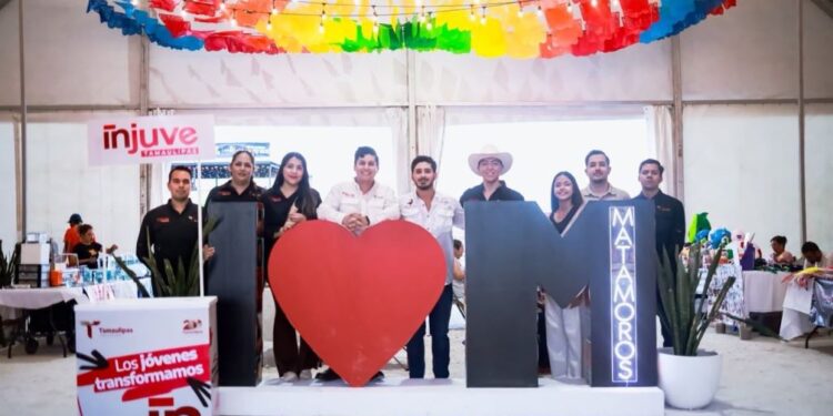 Impulsan el autoempleo juvenil con el “Mercado Tamaulipas” en la Feria Bicentenario de Matamoros
