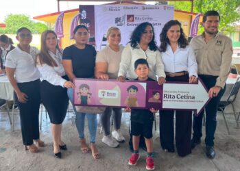 Marca Tamaulipas precedente nacional al incorporar a niñas y niños migrantes al programa Becas para el Bienestar Rita Cetina