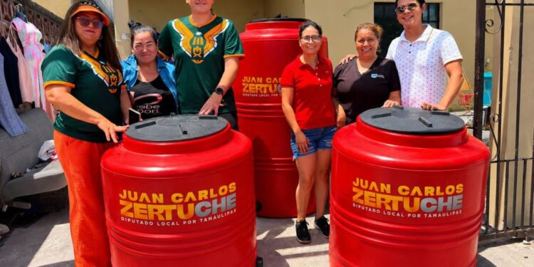 Cierra Juan Carlos Zertuche semana acercando más apoyos a familias reynosenses