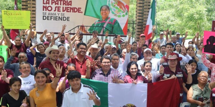 “La patria se defiende con el pueblo”: Morena Tamaulipas