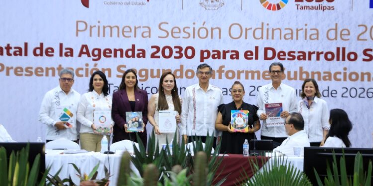 Reconocen liderazgo de Américo Villarreal por avances de Tamaulipas en la Agenda 2030