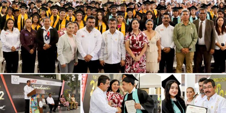 Entrega la UAT en la UAM-Mante nuevos profesionales de la salud y la educación