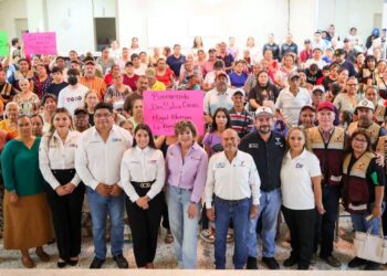 Lleva SEBIEN apoyos sociales a Camargo y Miguel Alemán