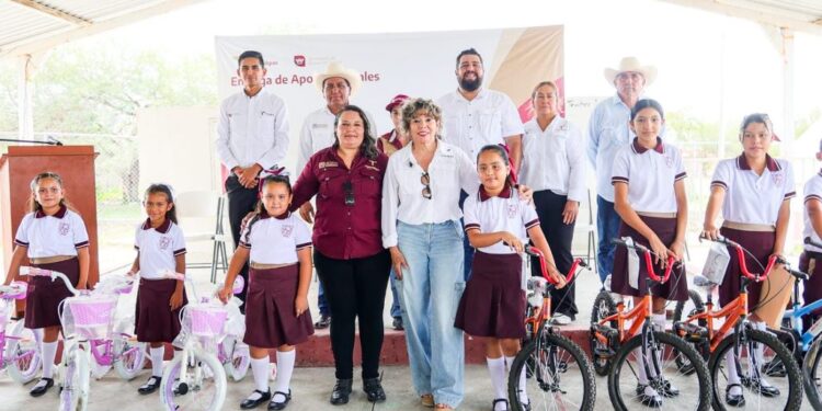 Lleva SEBIEN paquetes alimentarios y Comedor de Bienestar a familias de San Carlos