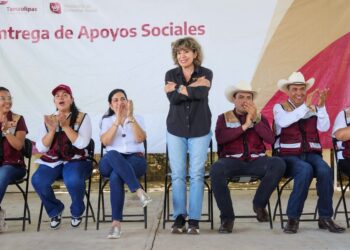 Apoyos sociales de SEBIEN llegan a El Mante