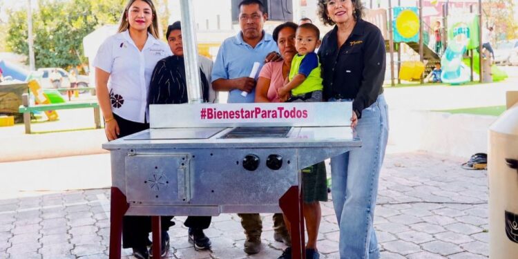 Lleva SEBIEN estufas híbridas a comunidades