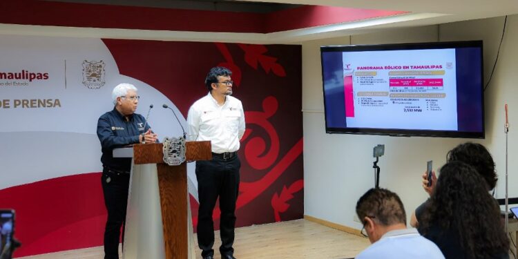 Incrementará Tamaulipas más de 2500 MW con proyectos eólicos