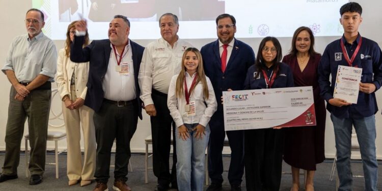 Proyectan a jóvenes científicos tamaulipecos hacia la Feria Mexicana de Ciencias e Ingenierías 2027