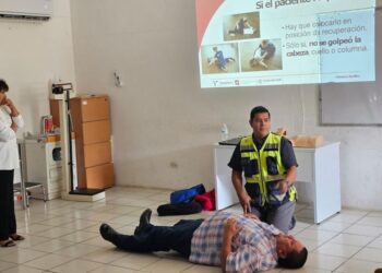 Capacita SET a personal de albergues escolares en primeros auxilios