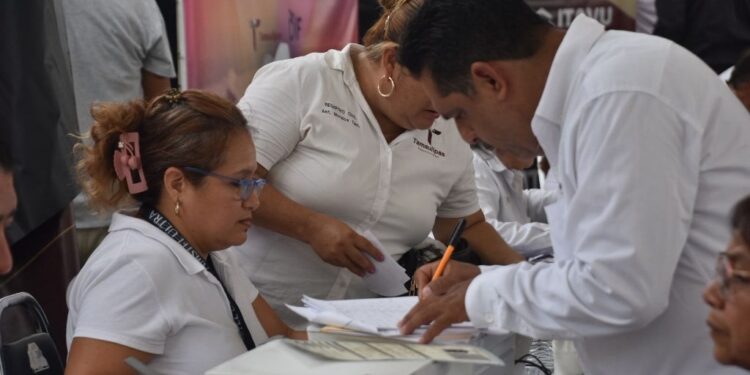 Acercó Registro Civil servicios y trámites a familias de Antiguo Morelos durante la Brigada Transformando Familias
