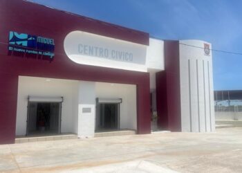 Nueva imagen para el Centro Cívico de Miguel Alemán con rehabilitación del Gobierno del Estado