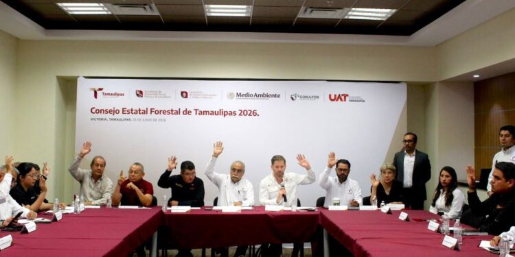 Fortalecen la coordinación para el desarrollo forestal sustentable en Tamaulipas