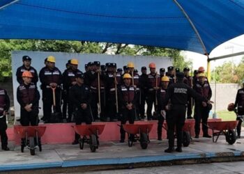 Participa Guardia Estatal en la Cuarta Jornada Estatal de Limpieza