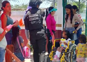 Con Operativo “Escuela Segura”, Guardia Estatal de Género mantiene proximidad con estudiantes
