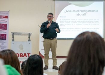 Fortalece STPS cultura de prevención contra el acoso y hostigamiento en el COBAT