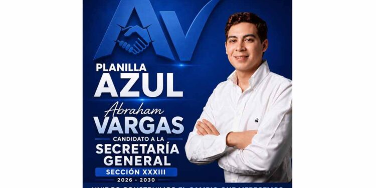 Abraham Vargas promete cambio en la Sección XXXII del SNTISSSTE en Tamaulipas