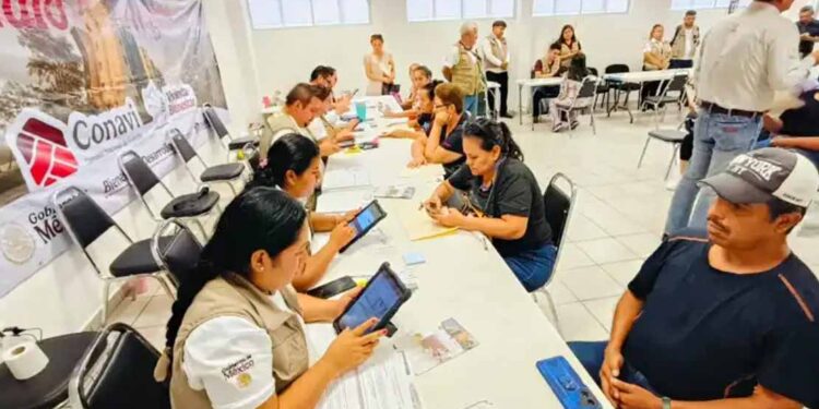 Continúan registros del programa Vivienda para el Bienestar en seis municipios de Tamaulipas