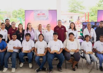 DIF Tamaulipas lleva el Corredor de la Salud a las familias de Altamira
