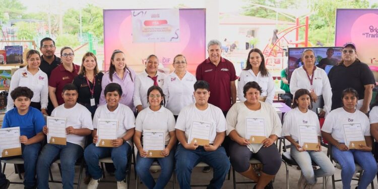 DIF Tamaulipas lleva el Corredor de la Salud a las familias de Altamira