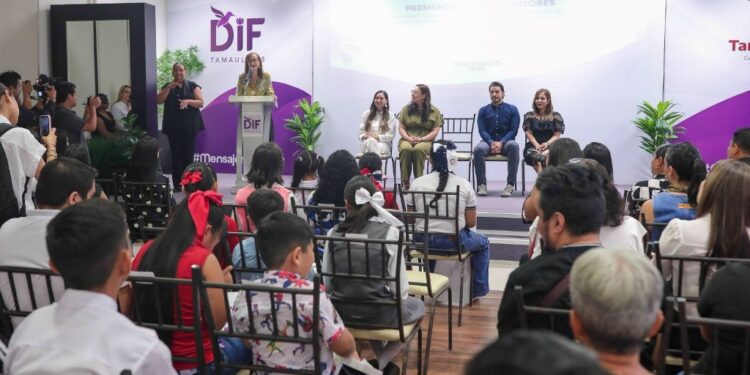 Premia DIF Tamaulipas a los ganadores del Concurso de Dibujo sobre Trabajo Infantil y Elaboración de Cartel