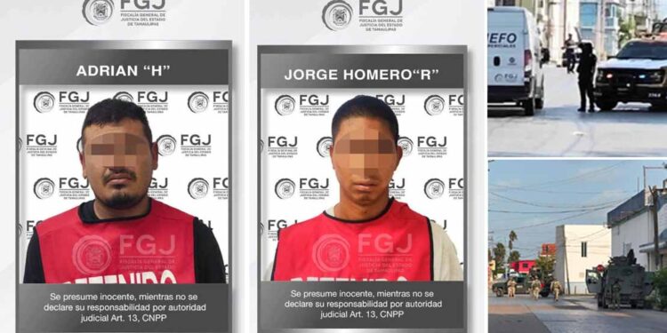 Capturan a dos por multihomicidio en Reynosa