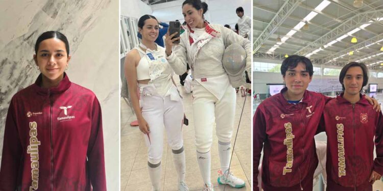 Esgrimistas tamaulipecos destacan en selectivo nacional rumbo a Santo Domingo 2026