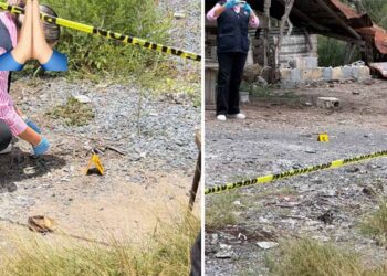 Hallan restos humanos calcinados en Matamoros