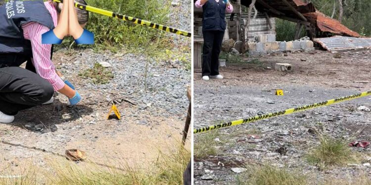 Hallan restos humanos calcinados en Matamoros