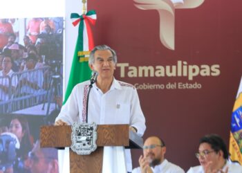 Gobernador Américo Villarreal refrenda compromiso con la justicia y el bienestar en El Mante