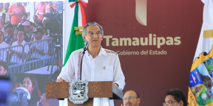 Gobernador Américo Villarreal refrenda compromiso con la justicia y el bienestar en El Mante