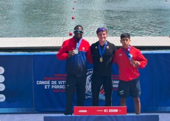 Conquista el tamaulipeco Diego Popa oro y plata en el Panamericano de Canotaje