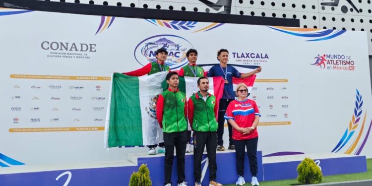 Conquista Tamaulipas oro y plata en el Campeonato NACAC Sub-18