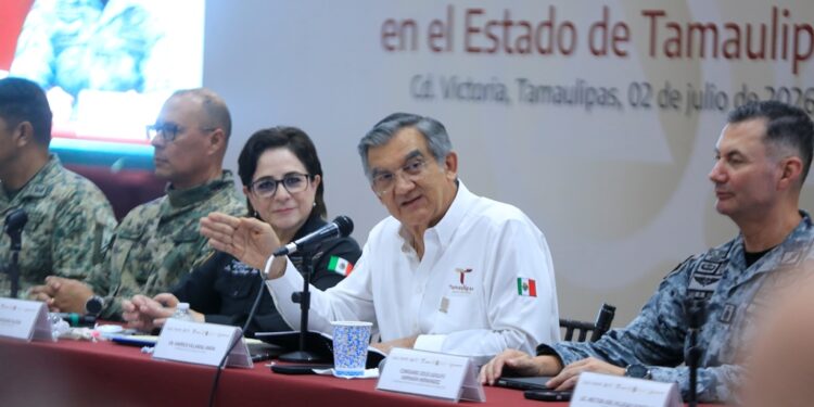 Instalan CNPC y Gobierno de Tamaulipas Puesto de Comando Interinstitucional para fortalecer la atención ante lluvias y ciclones