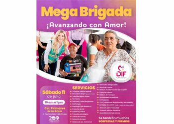 Llevará a cabo Sistema DIF Matamoros Mega Brigada “Avanzando con Amor” en Palmarés de las Brisas