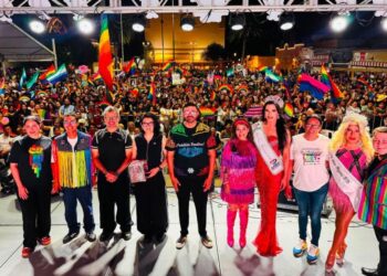Miles participan en la 11.ª Marcha LGBT+ de Reynosa