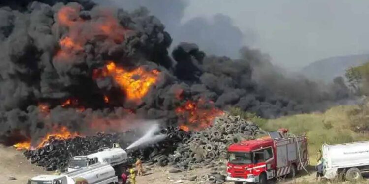 Piromaniaco detenido en abril fue quien causó incendio en relleno sanitario